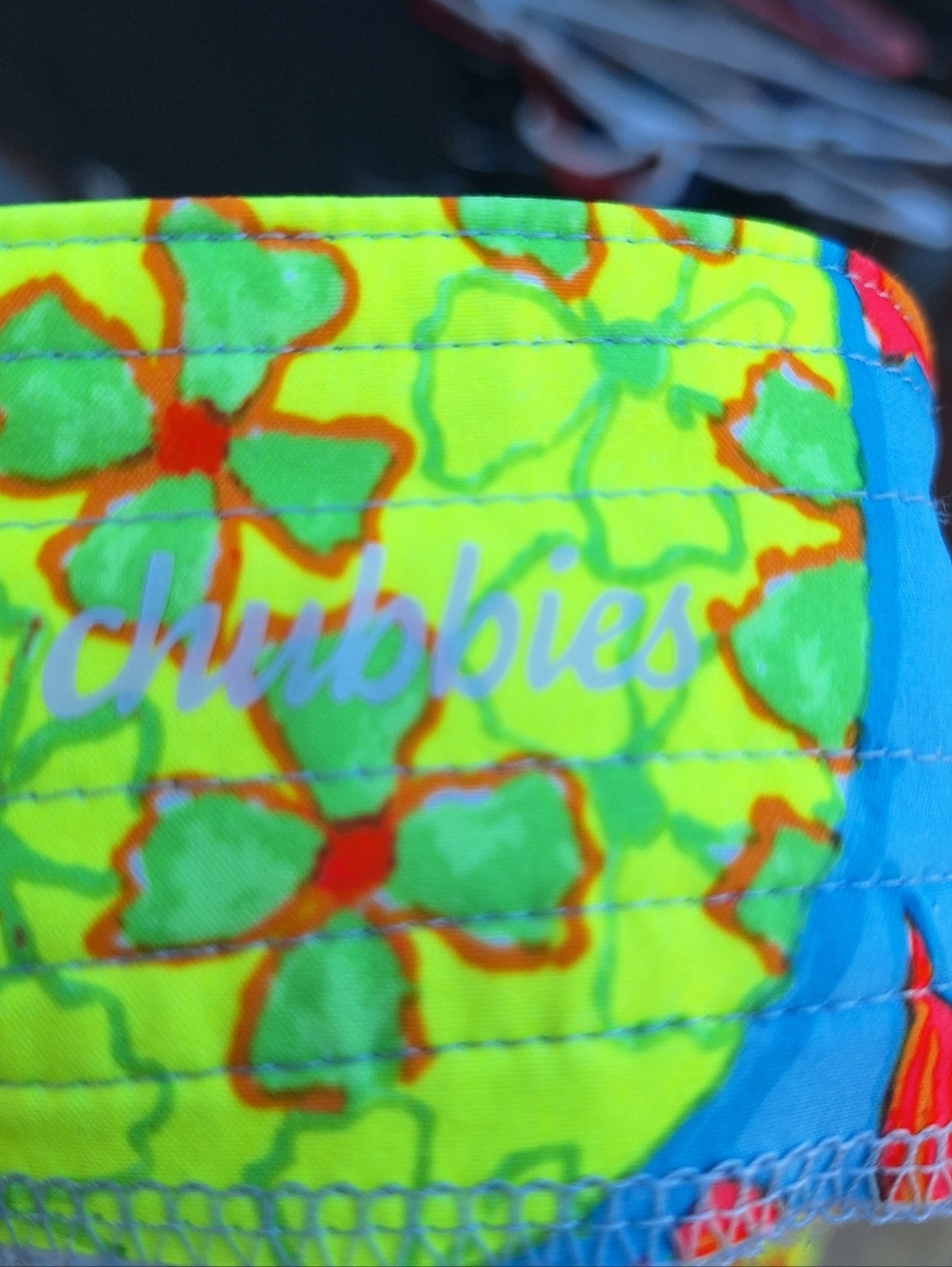 Chubbies Pineapple Swim Trunks XXL - Picture 3 of 4